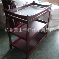 储物尿布台 简约木制尿布台  婴儿防水隔尿床垫 防水防潮护理台
