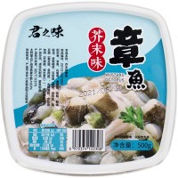 日韩寿司料理 寿司材料 海鲜解冻即食 君和芥末章鱼 八爪鱼500g