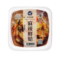 洋琪麻辣鲜蛤500g 海鲜熟食 即食罐装 蛤蜊花甲即食麻辣蛤肉花蛤