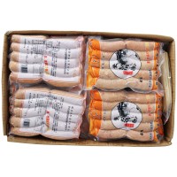 安大肉肠（原味）50克*10根*20包热狗肠烧烤脆皮肠速冻半成品
