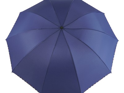 雨伞大号超大号三折晴雨两用65黑胶