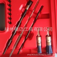 柴油喷射器座发动机管刷主汽车清洁套件工具