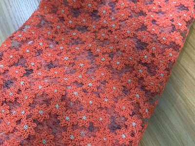 厂家清仓批发直销密版满山雏菊绣花
