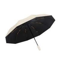 20骨全自动晴雨伞黑胶防晒防风太阳伞防紫外线户外遮阳伞厂家批发