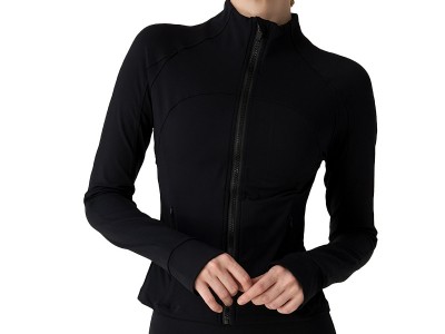 秋冬新品莱卡修身瑜伽服外套女性感