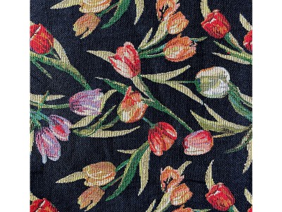 现货色织提花布料tapestry sweater