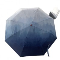 晕染太阳伞女防晒防紫外线自动晴雨两用小巧便携手动折叠遮阳伞