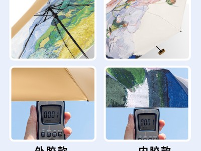 小巧便携遮阳伞晴雨伞两用防晒防紫
