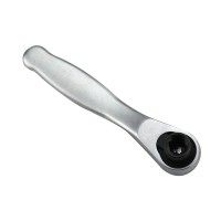 1/4快速双向迷你棘轮扳手 器械用紧固工具部件 亚光镀铬单头扳手