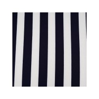 TR单面汗布时尚新款黑白宽条纹针织面料服装时装面料秋衣卫衣布料