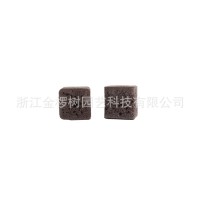 金椤树无土多肉海绵 生物炭绵基质5号方育苗扦插海绵  垒土黑绵土