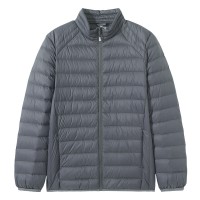 拓路者轻薄羽绒服男士秋冬新款立领无帽羽绒休闲轻便保暖外套