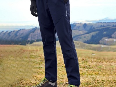 拓路者徒步软壳裤秋季新款男款登山