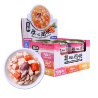 益和蒸心鸡块鸭粒蒸蛋狗零食狗狗湿粮罐头狗粮伴侣泰迪金毛零食