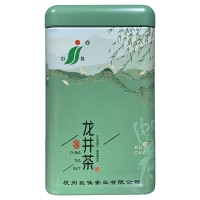 绿茶批发明前龙井茶125g绿罐春茶巨佳牌龙井茶叶厂家批发一件代发