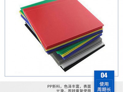 PP中空板2-8mm塑料透明彩色中空板垫