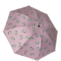 手动牛油果图案雨伞折叠遮阳防晒紫外线学生男女晴雨两用太阳伞