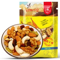 采坚果的松鼠 巴旦木腰果桃仁夏威夷果500g坚果炒货休闲零食批发