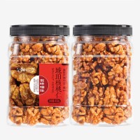 咪乐奇琥珀核桃仁450g罐装芝麻蜂蜜核桃仁休闲零食桃仁坚果仁批发
