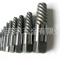 杭州专业批发销售 粗牙磨白8pc螺丝取出器 家用组合工具取出器