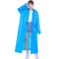 漂流户外徒步加厚连体EVA雨衣成人男女旅行长款eva雨衣亲子雨衣