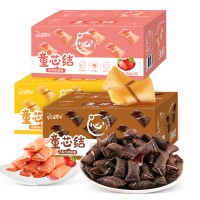 【一件代发】阿婆家的童芯结蛋卷夹心饼干小零食品儿童饼干批发卖