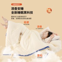 洁丽雅（Grace）被子四季通用保暖加厚保暖纤维双人被褥被芯春秋