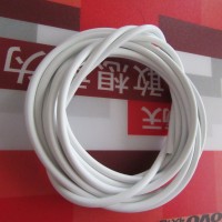 供应5米PVC白色弹簧包塑窗帘绳浴帘绳