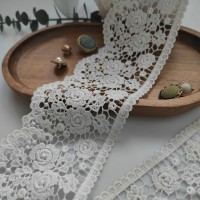 STH-17014  7.6cm宽 水溶花边 条花布 花边辅料 蕾丝花边 花边绣