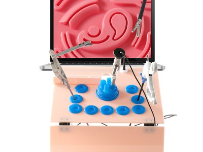 腹腔镜训练模拟器四把器械内窥镜十