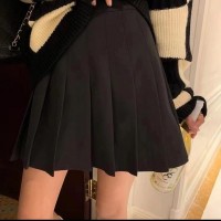9927实现随意搭配~厚 厚厚毛呢百褶短裙 不退换