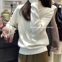 55931（金标专柜款）22羊毛一体绒半高领内搭  不退换