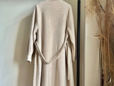 女装秋冬高级感双面羊绒大衣韩系过