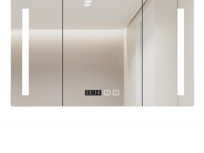 智能浴室镜柜单独挂墙式带灯洗手间