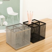 包边四方分隔笔筒 文具 办公用品 工艺笔筒《英华工艺》工厂直销