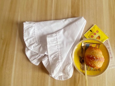 法式荷叶边餐垫ins田园复古餐布垫公