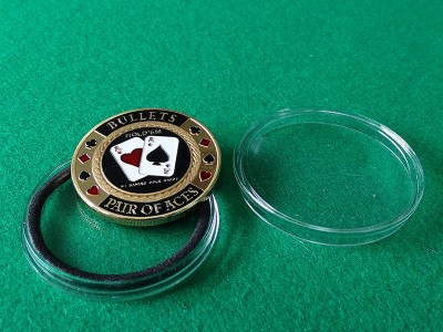 金属压牌器德州扑克筹码币纪念币礼