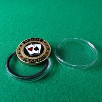 金属压牌器德州扑克筹码币纪念币礼品Card Guard 100款可选批发价