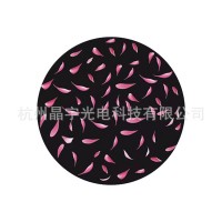 广告投影灯片全彩文字LOGO片玻璃灯片GOBO图案片【来图雕刻】