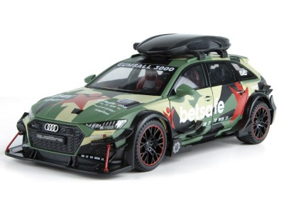 RS6仿真合金奥声光回力迪儿童玩具汽