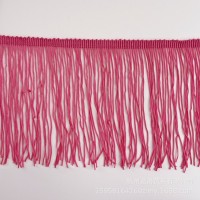 现货批发10/15/30cm涤纶流苏花边舞台服装辅料窗帘排须DIY拉丁舞