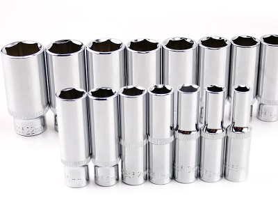 中飞棘轮扳手套筒6角10mm3/8镜面铬