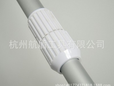 伸缩杆配件 单杆管伸缩二通直通塑料