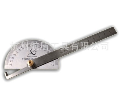 拓卡 量角器 角度尺 分度规 不锈钢