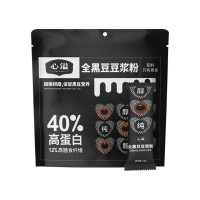 心溢纯豆浆粉黑豆浆家用小袋原味无蔗糖添加黑豆粉高蛋白早餐代餐