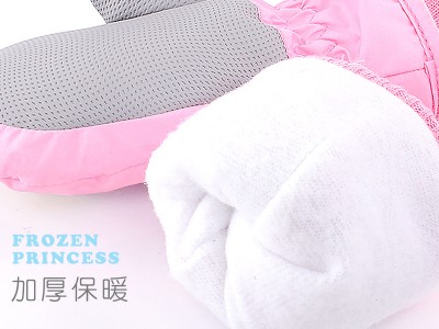 迪士尼儿童滑雪手套女童包指冬季保