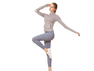 定制款女士运动服上衣高弹户外健身
