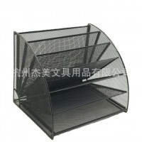 金属网状可拆卸六层文件架文件资料收纳框置物架铁网档案管理架