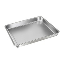 正方形不锈钢方盘加深商用托盘烧烤盘子加厚食堂盛菜盘蒸饭盘茶盘