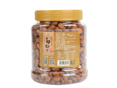 享念开口东北松子原味新货大颗粒罐